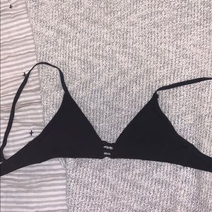 Black Zaful Bikini Top